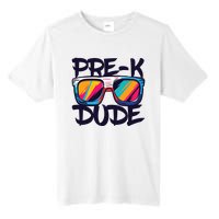 Prek Dude Back To School Prek Boy Girl Tall Fusion ChromaSoft Performance T-Shirt