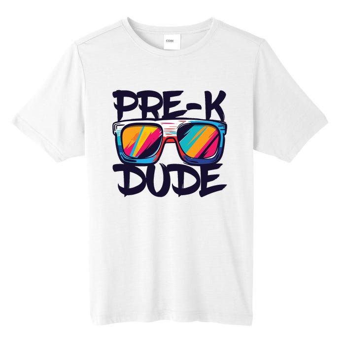 Prek Dude Back To School Prek Boy Girl Tall Fusion ChromaSoft Performance T-Shirt