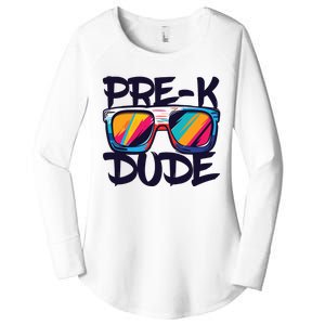 Prek Dude Back To School Prek Boy Girl Women's Perfect Tri Tunic Long Sleeve Shirt