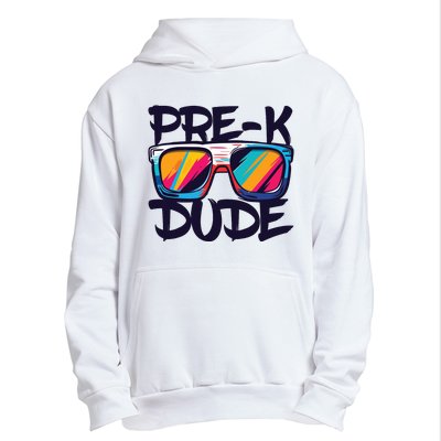 Prek Dude Back To School Prek Boy Girl Urban Pullover Hoodie