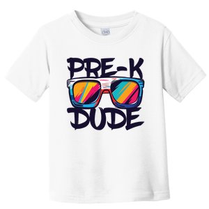 Prek Dude Back To School Prek Boy Girl Toddler T-Shirt