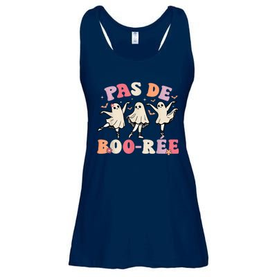 Pas De BooréE Ghost Ballet Dancer Halloween Dance Teacher Ladies Essential Flowy Tank