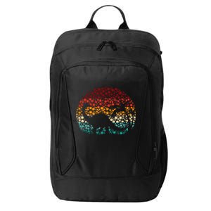 Polka Dot Brontosaurus City Backpack