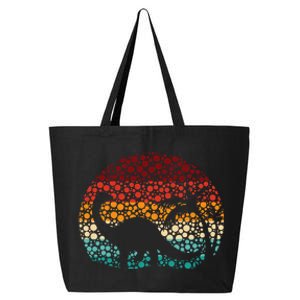 Polka Dot Brontosaurus 25L Jumbo Tote