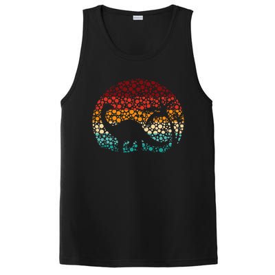 Polka Dot Brontosaurus PosiCharge Competitor Tank