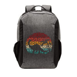 Polka Dot Brontosaurus Vector Backpack