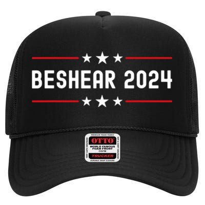 Political Democrat Beshear 2024 Presidential Election High Crown Mesh Back Trucker Hat