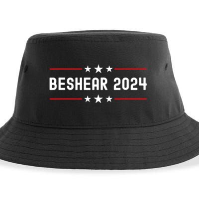 Political Democrat Beshear 2024 Presidential Election Sustainable Bucket Hat