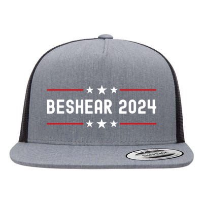 Political Democrat Beshear 2024 Presidential Election Flat Bill Trucker Hat