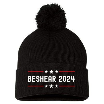 Political Democrat Beshear 2024 Presidential Election Pom Pom 12in Knit Beanie