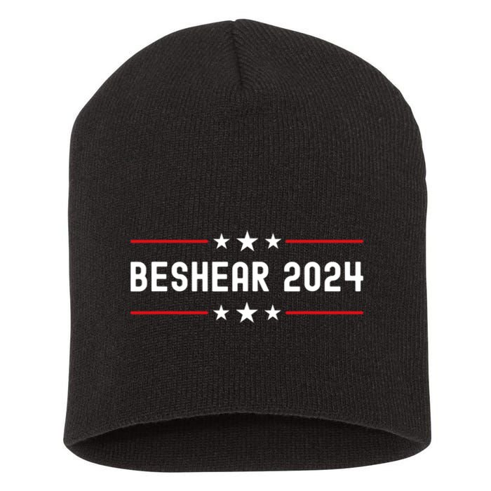 Political Democrat Beshear 2024 Presidential Election Short Acrylic Beanie