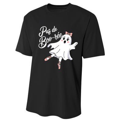 Pas De BooréE Funny Ballet Ghosts Halloween Dance Performance Sprint T-Shirt