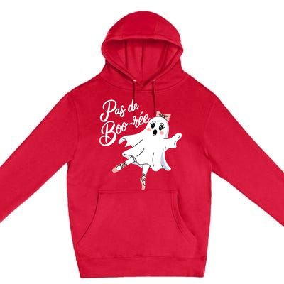 Pas De BooréE Funny Ballet Ghosts Halloween Dance Premium Pullover Hoodie