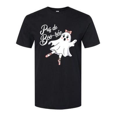 Pas De BooréE Funny Ballet Ghosts Halloween Dance Softstyle® CVC T-Shirt