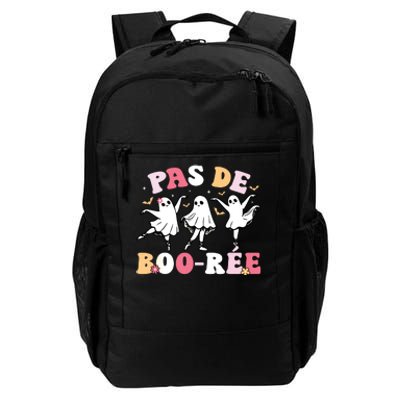 Pas De BooréE Ghost Ballet Dancer Halloween Dance Teacher Daily Commute Backpack