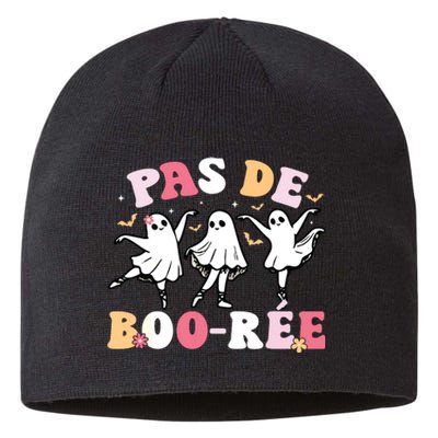 Pas De BooréE Ghost Ballet Dancer Halloween Dance Teacher Sustainable Beanie