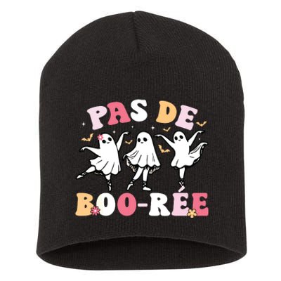 Pas De BooréE Ghost Ballet Dancer Halloween Dance Teacher Short Acrylic Beanie