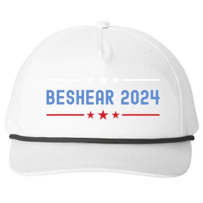 Political Democrat Beshear 2024 Presidential Election Snapback Five-Panel Rope Hat