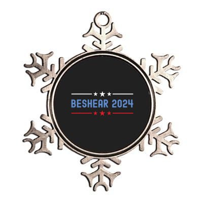 Political Democrat Beshear 2024 Presidential Election Metallic Star Ornament