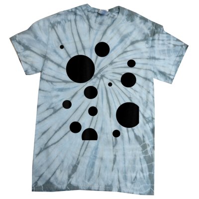 Polka Dot Bubble Dalmatian Abstract Funny Tie-Dye T-Shirt