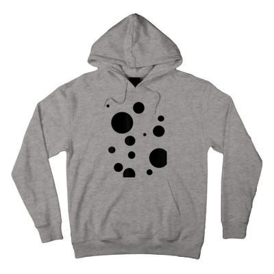 Polka Dot Bubble Dalmatian Abstract Funny Tall Hoodie