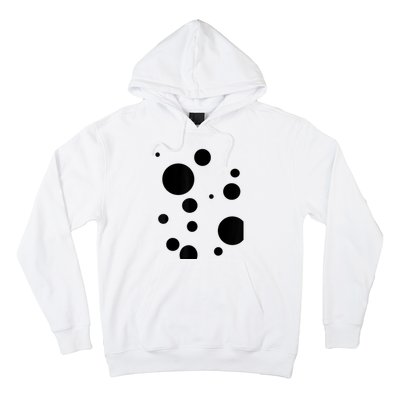 Polka Dot Bubble Dalmatian Abstract Funny Hoodie