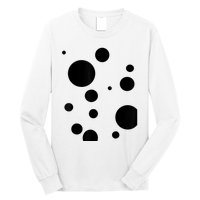 Polka Dot Bubble Dalmatian Abstract Funny Long Sleeve Shirt