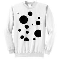 Polka Dot Bubble Dalmatian Abstract Funny Sweatshirt