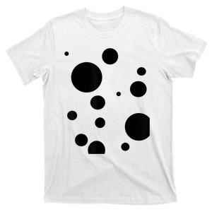 Polka Dot Bubble Dalmatian Abstract Funny T-Shirt