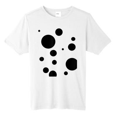 Polka Dot Bubble Dalmatian Abstract Funny Tall Fusion ChromaSoft Performance T-Shirt