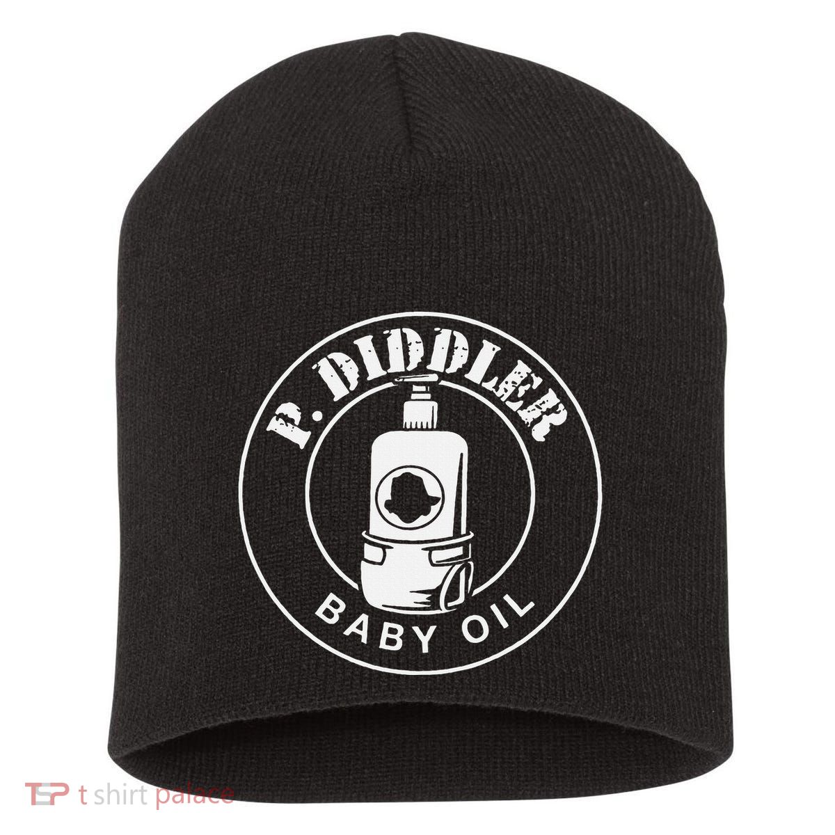 P Diddler Baby Oil Halloween Costume Party Short Acrylic Beanie