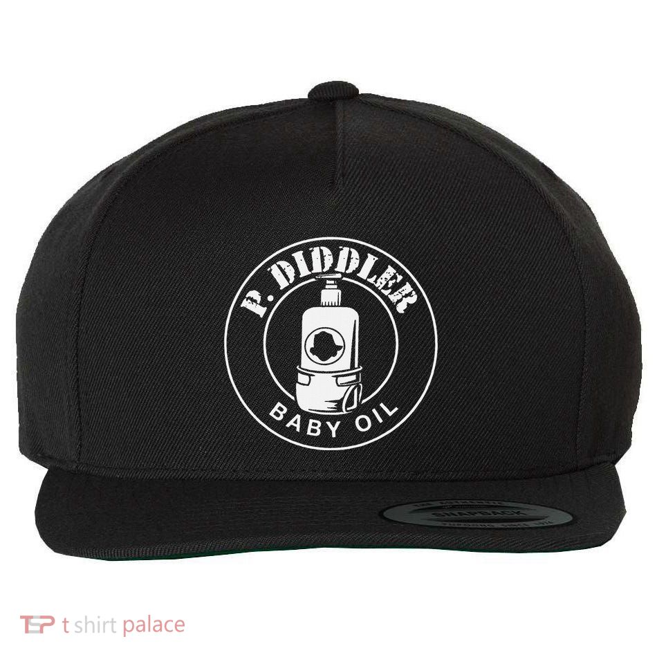 P Diddler Baby Oil Halloween Costume Party Wool Snapback Cap