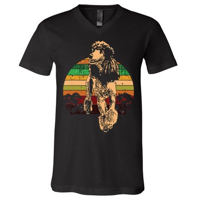 Poodle Dog Breed V-Neck T-Shirt