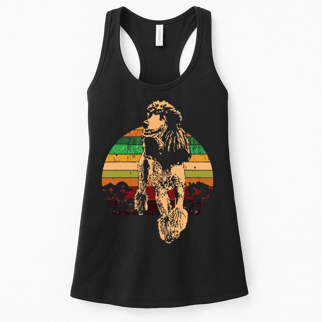 Poodle Dog Breed Womens Tank Top