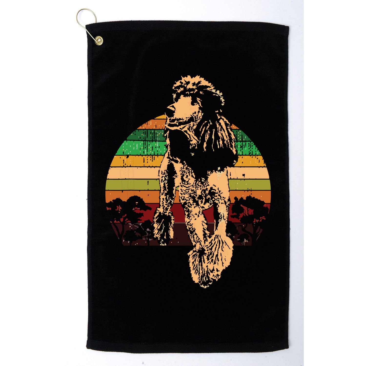 Poodle Dog Breed Golf Towel
