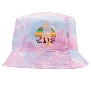 Poodle Dog Breed Tie-Dyed Bucket Hat