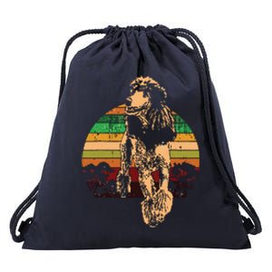 Poodle Dog Breed Drawstring Bag