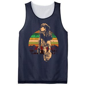 Poodle Dog Breed Mesh Reversible Basketball Jersey Tank