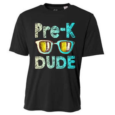 Prek Dude Back To School First Day Of Preschool Boy Gift Cooling Performance Crew T-Shirt