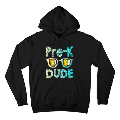 Prek Dude Back To School First Day Of Preschool Boy Gift Hoodie