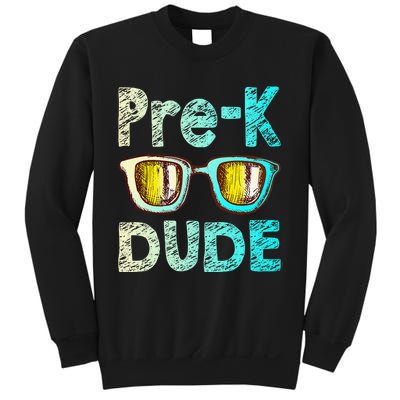 Prek Dude Back To School First Day Of Preschool Boy Gift Sweatshirt