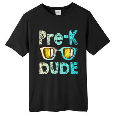 Prek Dude Back To School First Day Of Preschool Boy Gift Tall Fusion ChromaSoft Performance T-Shirt