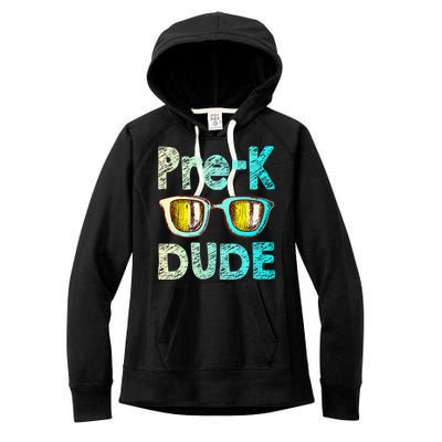 Prek Dude Back To School First Day Of Preschool Boy Gift Women's Fleece Hoodie