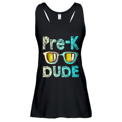 Prek Dude Back To School First Day Of Preschool Boy Gift Ladies Essential Flowy Tank