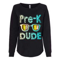 Prek Dude Back To School First Day Of Preschool Boy Gift Womens California Wash Sweatshirt