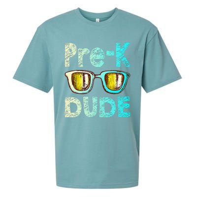 Prek Dude Back To School First Day Of Preschool Boy Gift Sueded Cloud Jersey T-Shirt