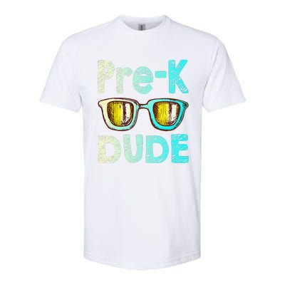 Prek Dude Back To School First Day Of Preschool Boy Gift Softstyle CVC T-Shirt