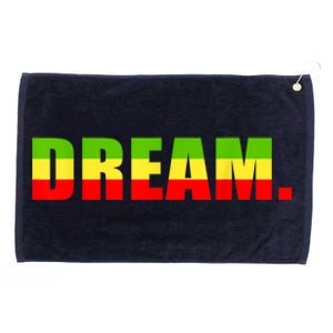 Peace Dream Black Emancipation Anti Rasist Grommeted Golf Towel