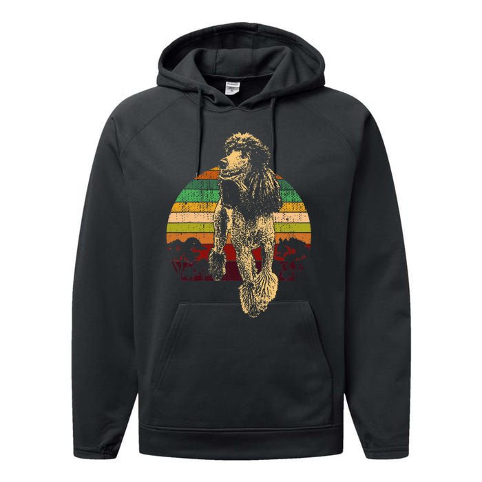 Poodle Dog Breed Performance Fleece Hoodie