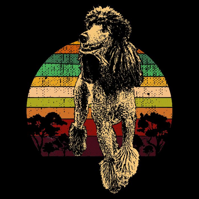 Poodle Dog Breed Cooling Performance Crew T-Shirt